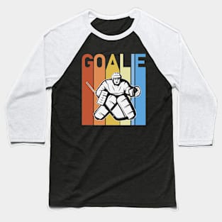 Hockey Goalie Baseball T-Shirt